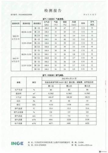 检测报告